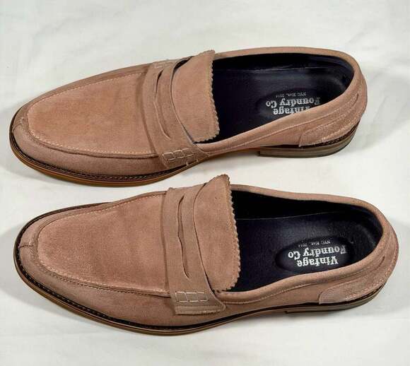 Vintage Foundry Co. Men\'s Rose Suede Penny Loafers size US 12 Style VF1166-SE main image 5
